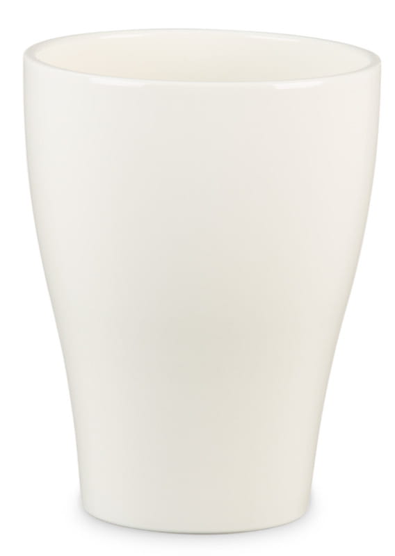 Ghiveci flori SCHEURICH, ceramica, D 10.1 cm, alb