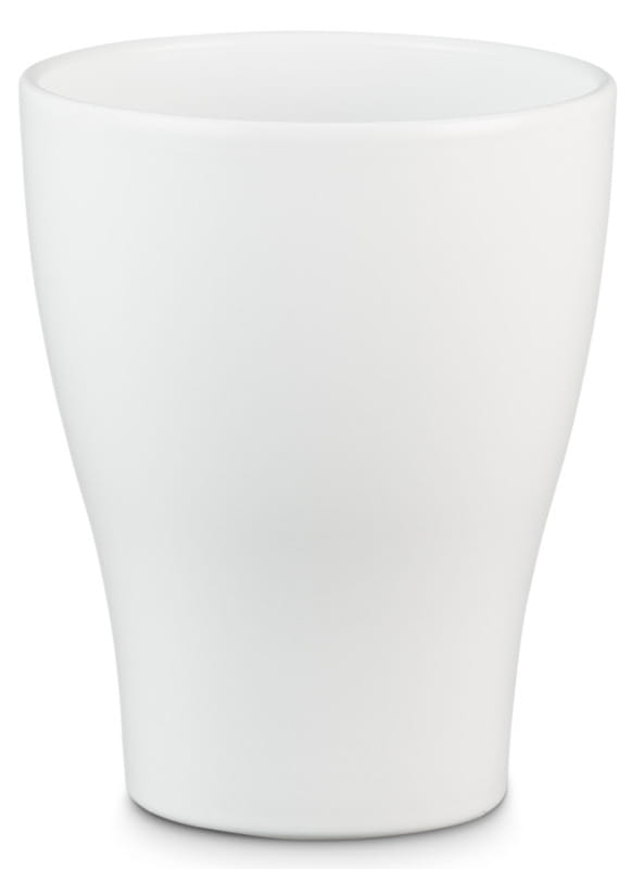 Ghiveci flori SCHEURICH, ceramica, D 10.1 cm, alb
