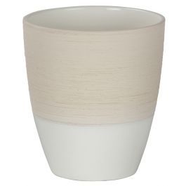 Ghiveci flori SCHEURICH, ceramica, D 13 cm, alb