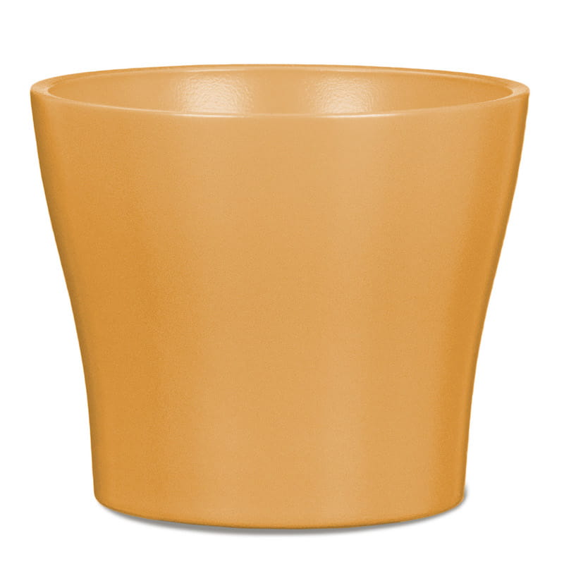 Ghiveci flori SCHEURICH, ceramica, D 16.9 cm, galben