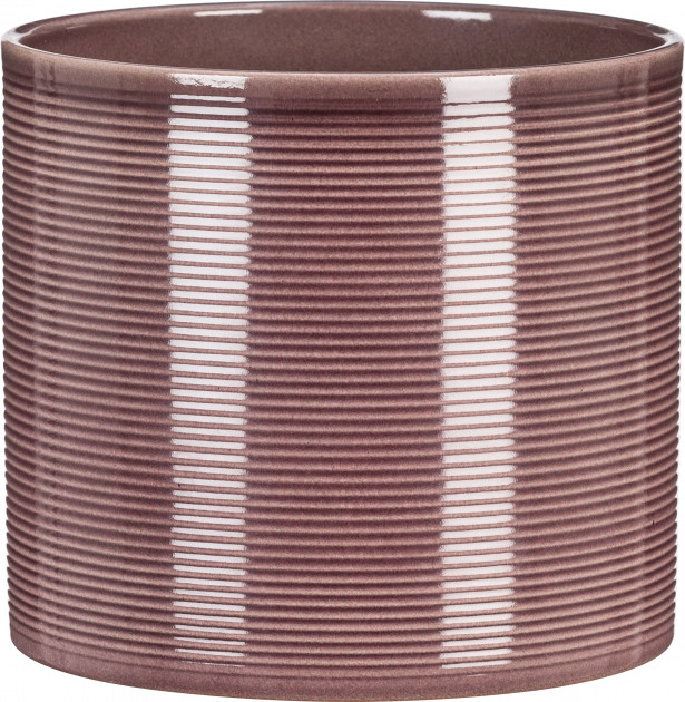 Ghiveci flori SCHEURICH, ceramica, D 16 cm, visiniu