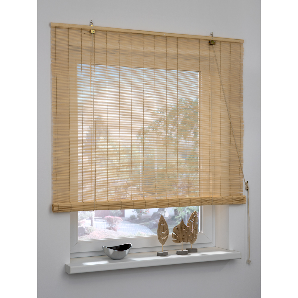 Rulou GARDINIA, semiopac, bambus, 100 x 160 cm, natur