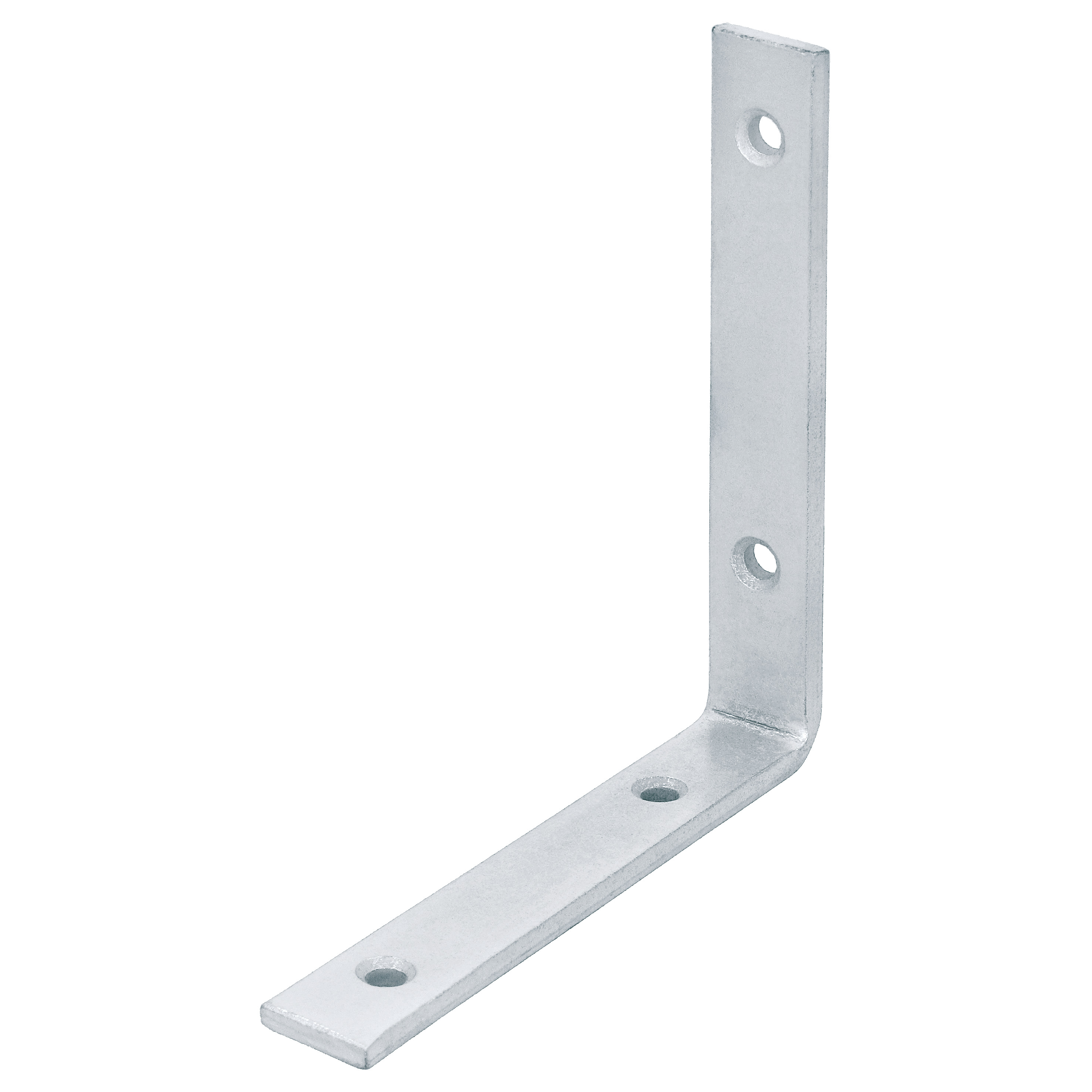 Coltar plat SUKI, 120 x 120 x 20 mm, zincat alb 