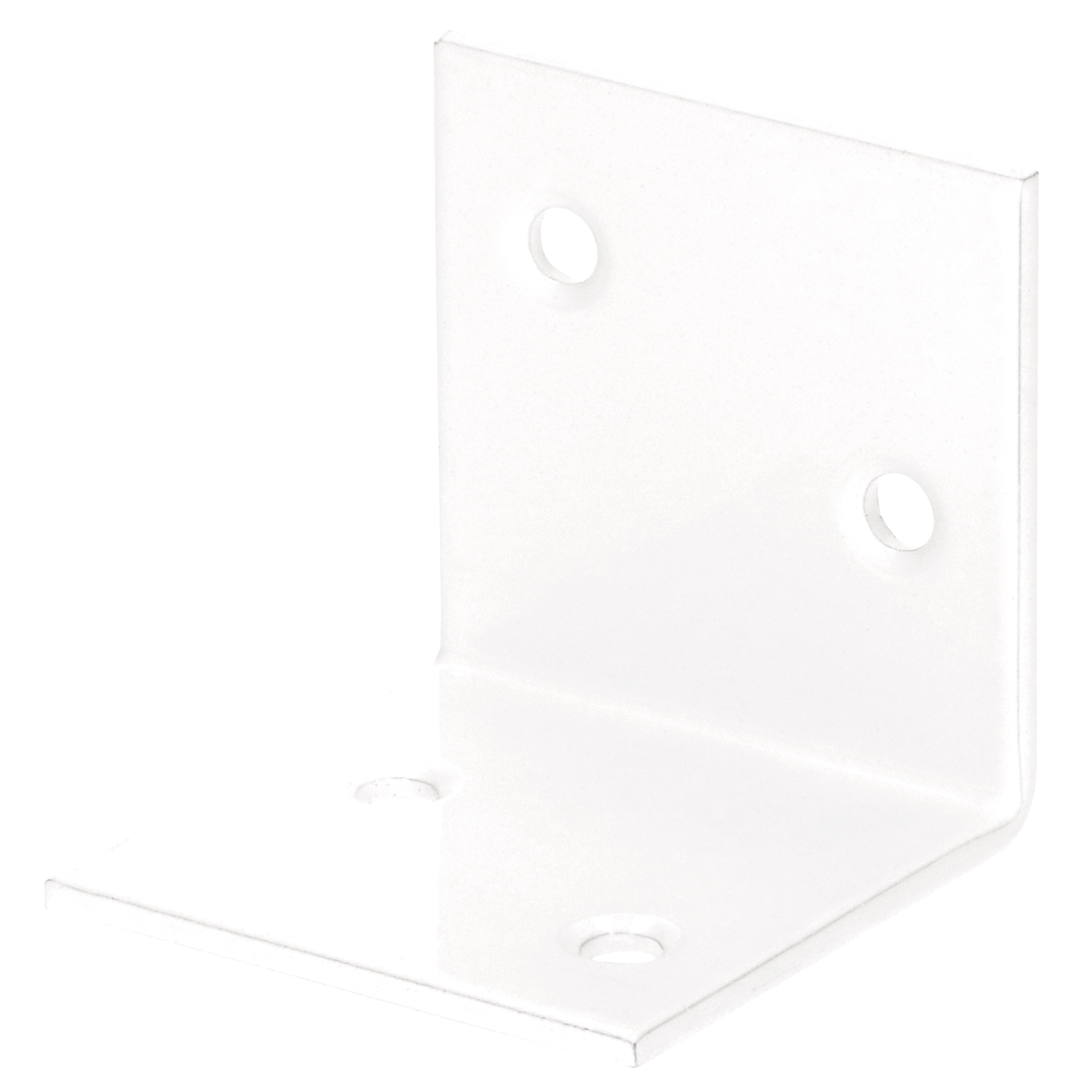 Consola lata, 40 x 40 x 40 mm, alba Suki