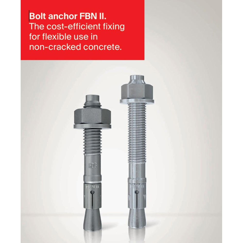 Ancora beton FISCHER FBN II, 10 x 215mm, 20buc