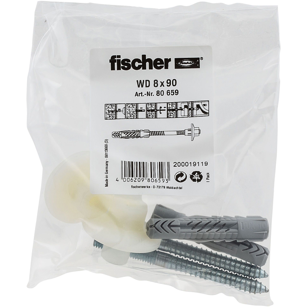 Surub cu diblu universal FISCHER WB, 10 x 130mm, 1buc