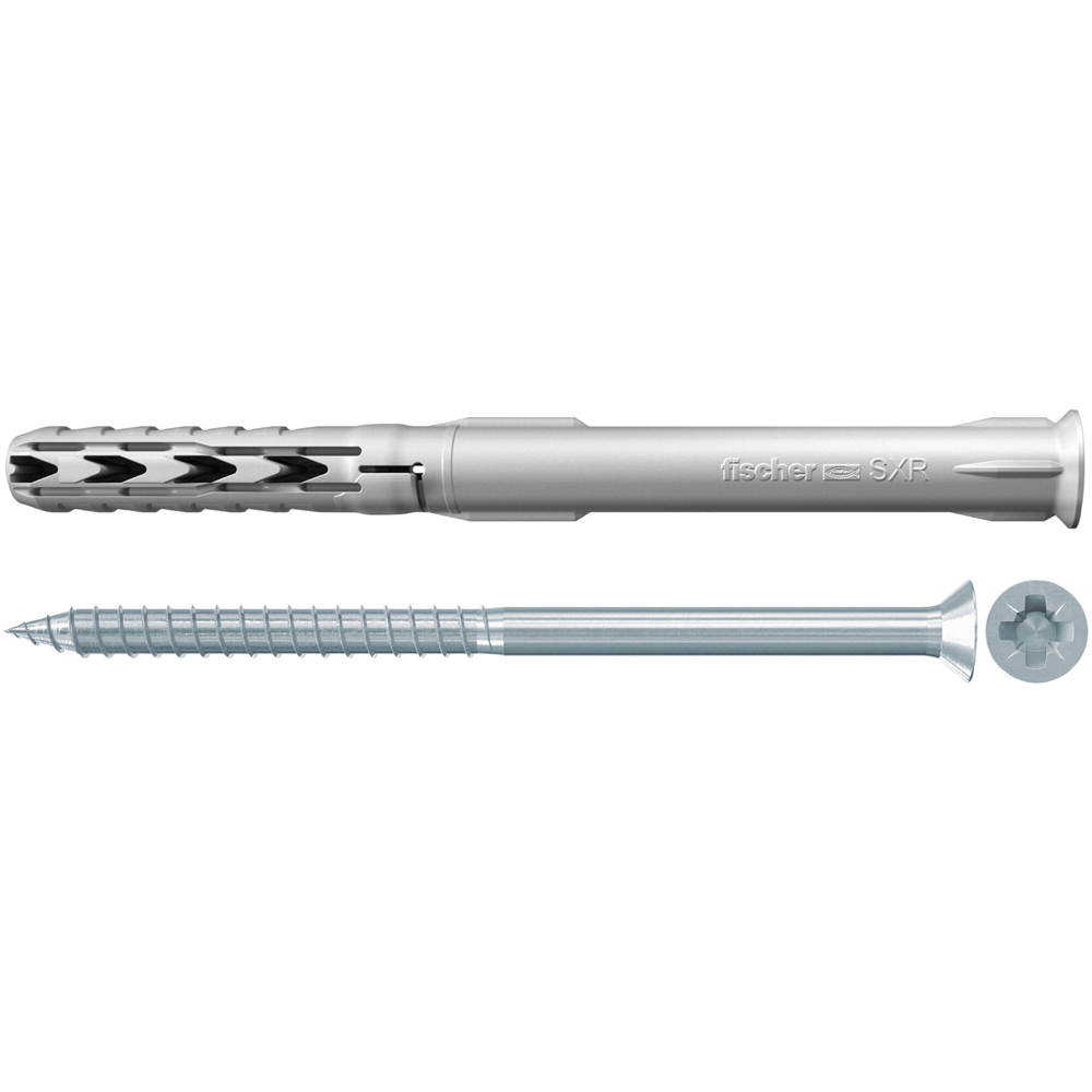 Surub cu diblu universal FISCHER SXS, 8 x 80mm, 5buc
