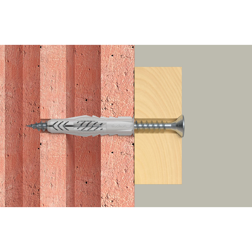 Surub cu diblu universal FISCHER UX, 6 x 40mm, 25buc