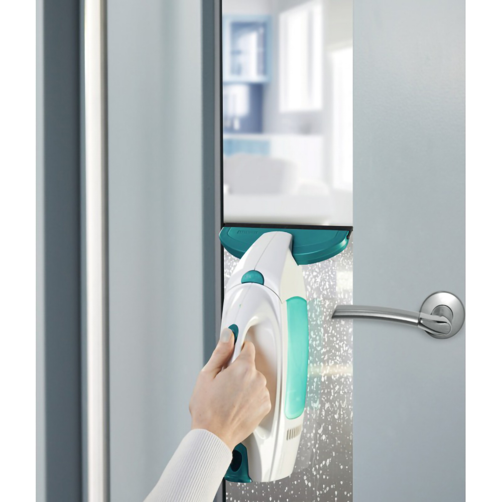 Duza aspirator geamuri LEIFHEIT Dry & Clean 51007, 17cm, turcoaz