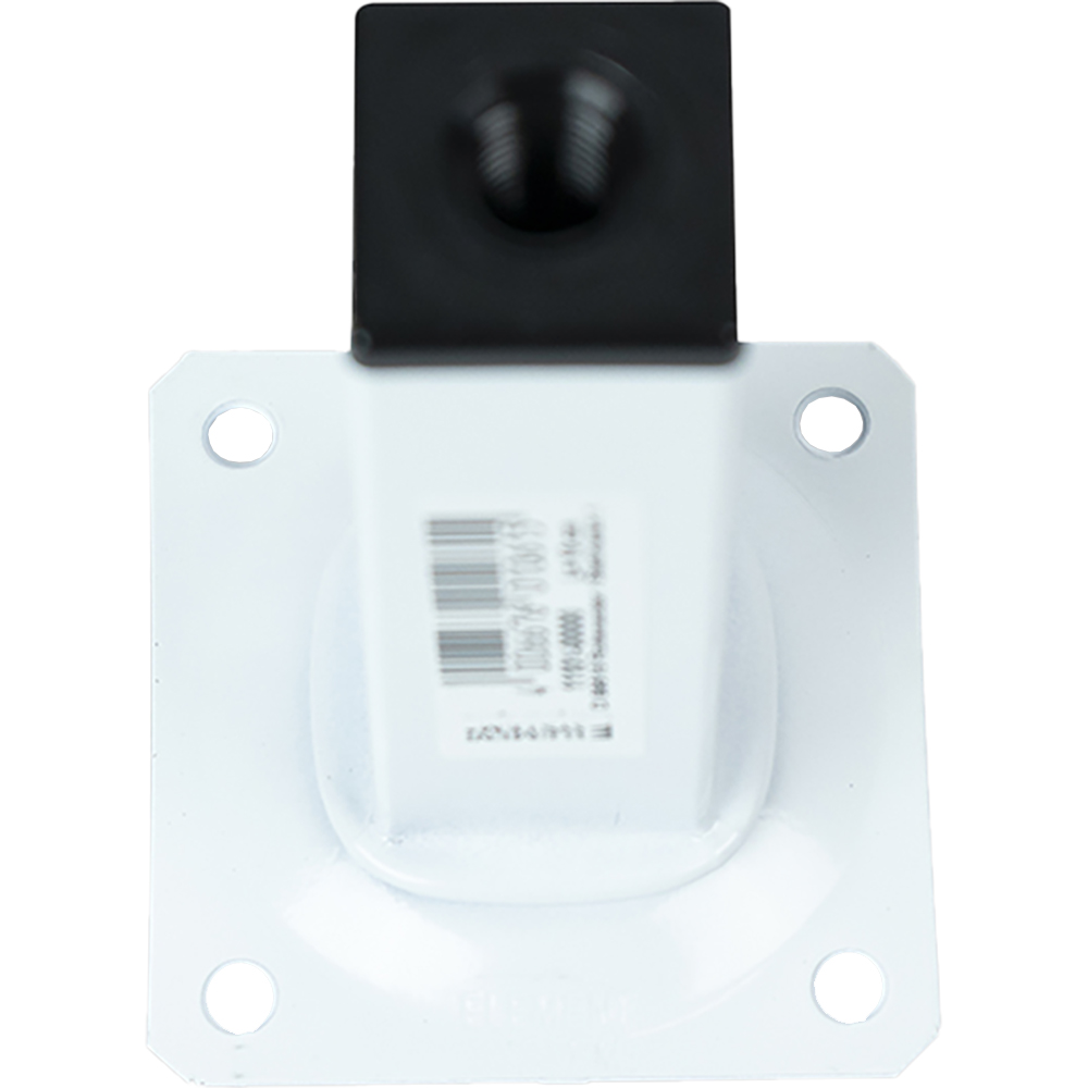 Picior mobila patrat, 25 x 25 x 100 mm, alb