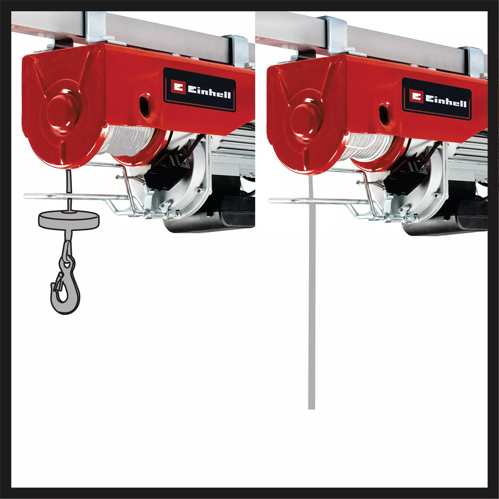 Electropalan Einhell TC-EH 1000, 1600W, incarcare cu/fara scripete 500-999 kg