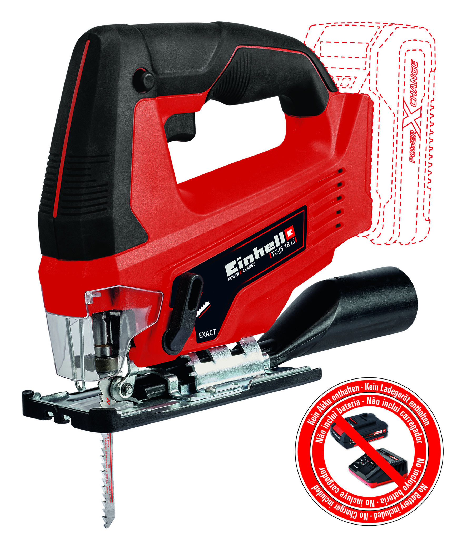 Fierastrau pendular, 18 V, 2700 spm, pe acumulator Einhell