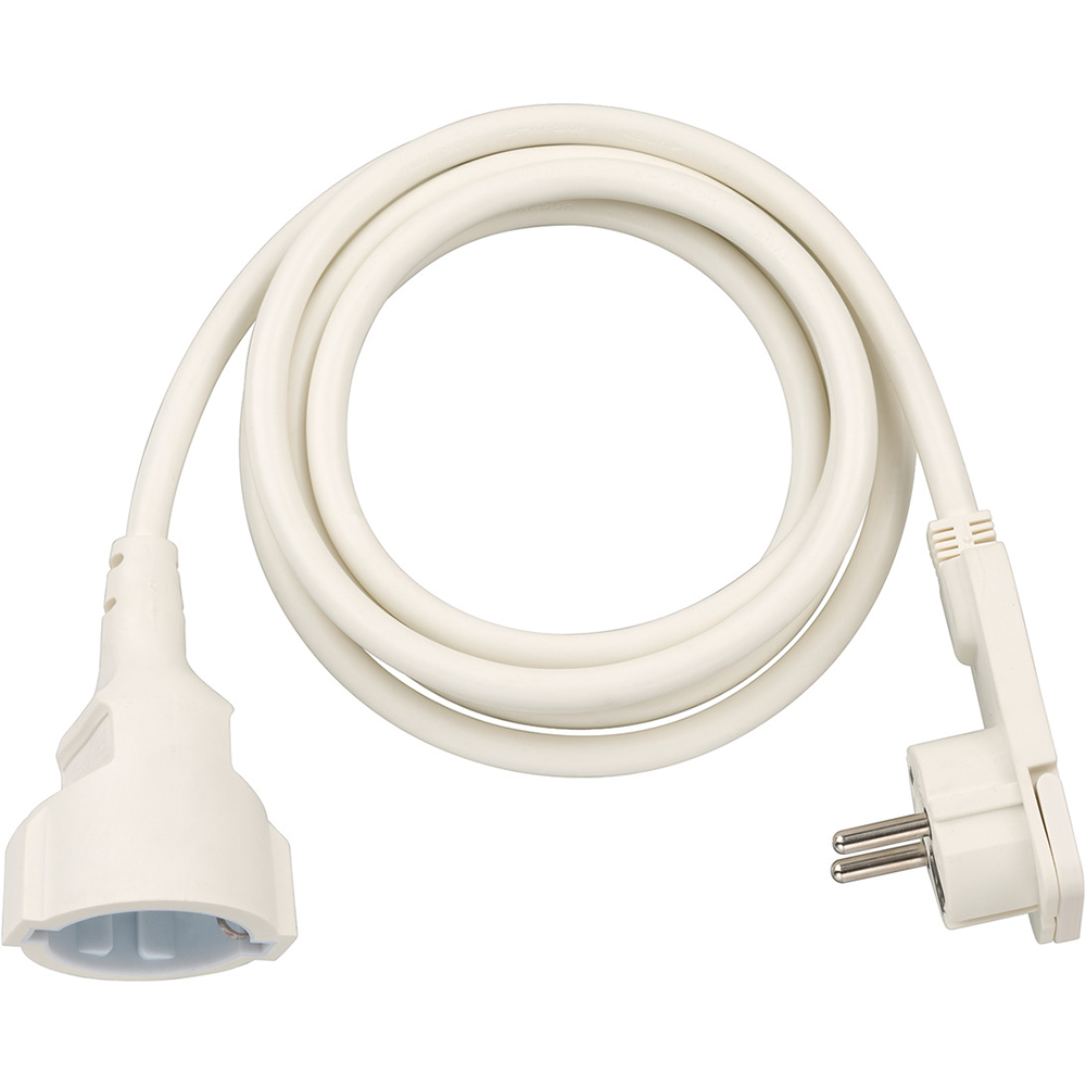 Prelungitor cu protectie BRENNENSTUHL, 2m, alb