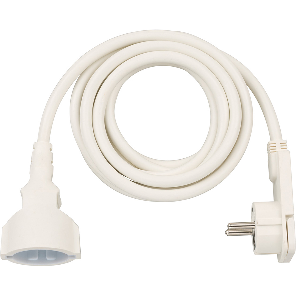 Prelungitor cu protectie BRENNENSTUHL, 3m, alb
