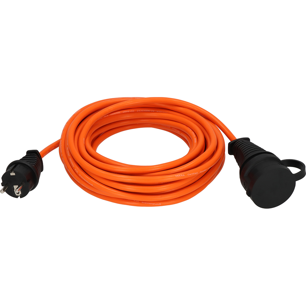 Prelungitor cu protectie BRENNENSTUHL, 10m, portocaliu