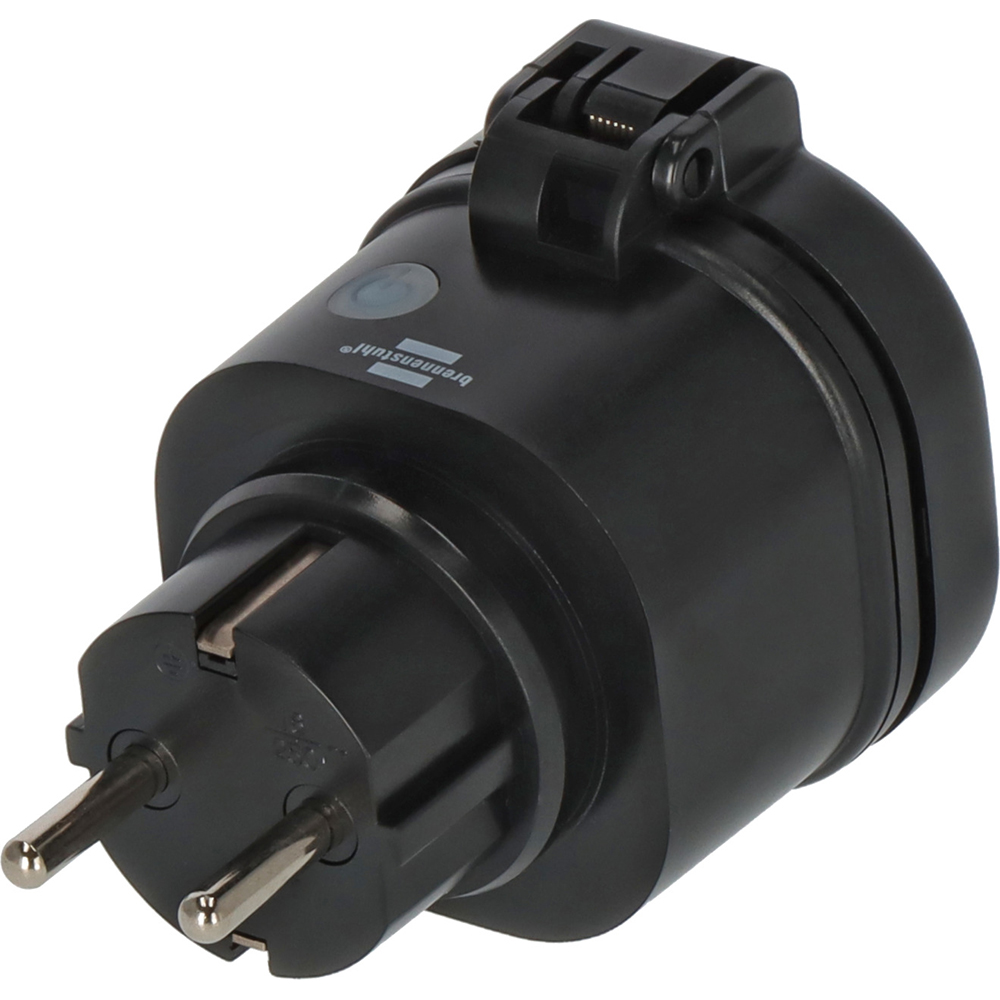 Priza inteligenta BRENNENSTUHL WA 3600 XS03, WI-FI, 3680W, 16A, negru