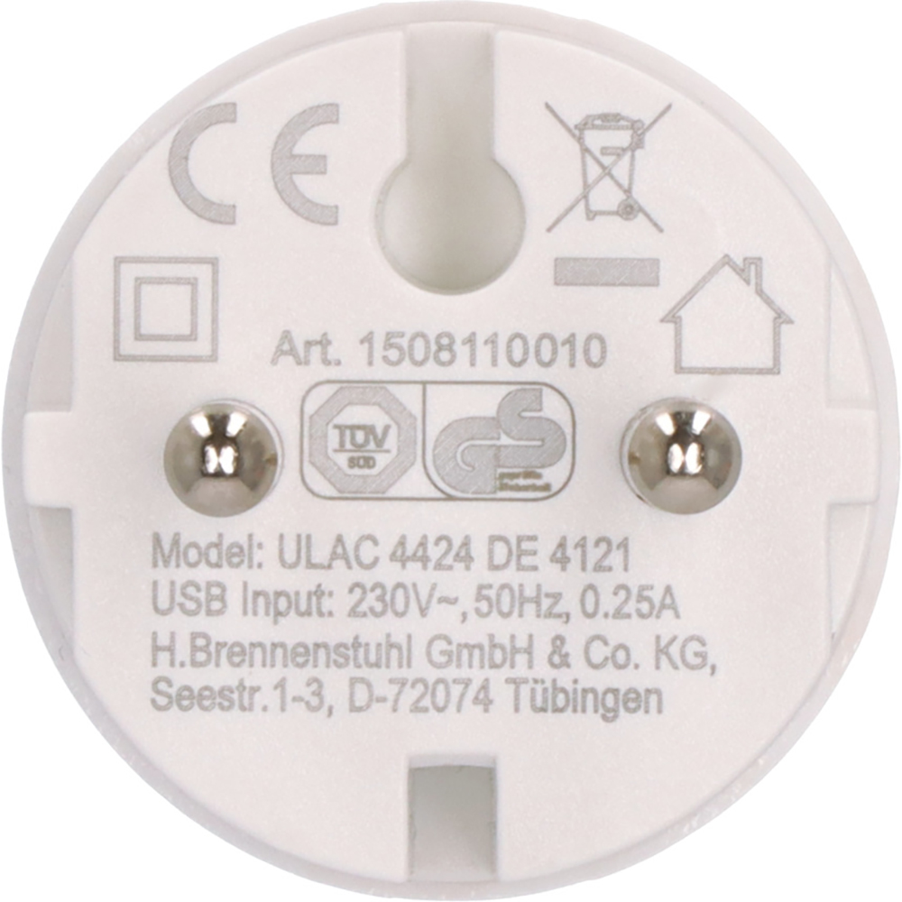 Adaptor standard BRENNENSTUHL, alb