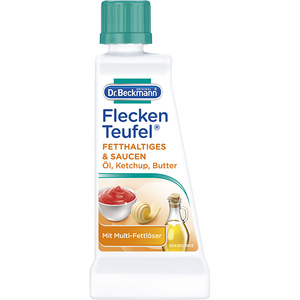 Solutie pentru indepartarea petelor DR.BECKMANN grasimi & sosuri, 50ml