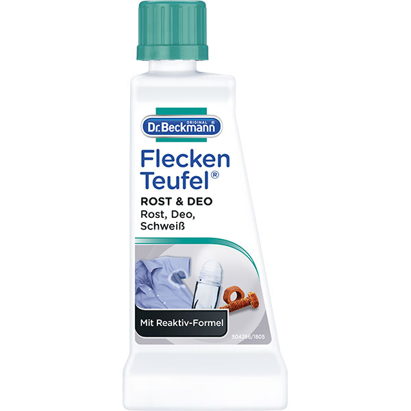 Solutie pentru indepartarea petelor DR.BECKMANN rugina & deodorant, 50ml