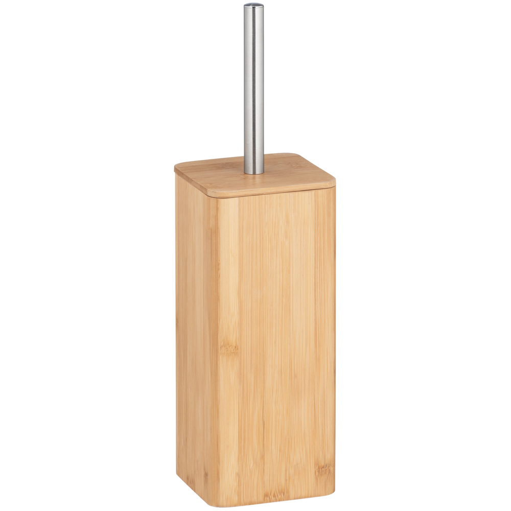 Set perie toaleta WENKO Bambusa, maro