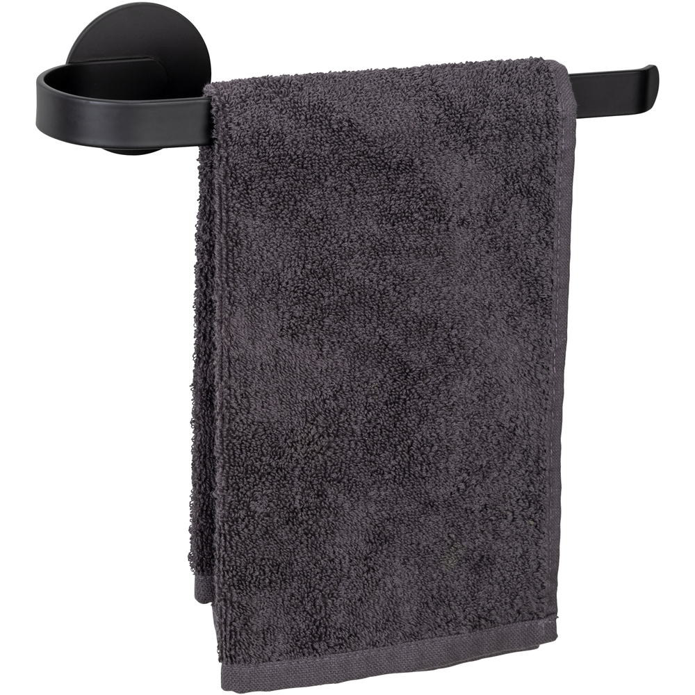 Suport prosop tip bara WENKO Bivio, 26.5 cm, negru