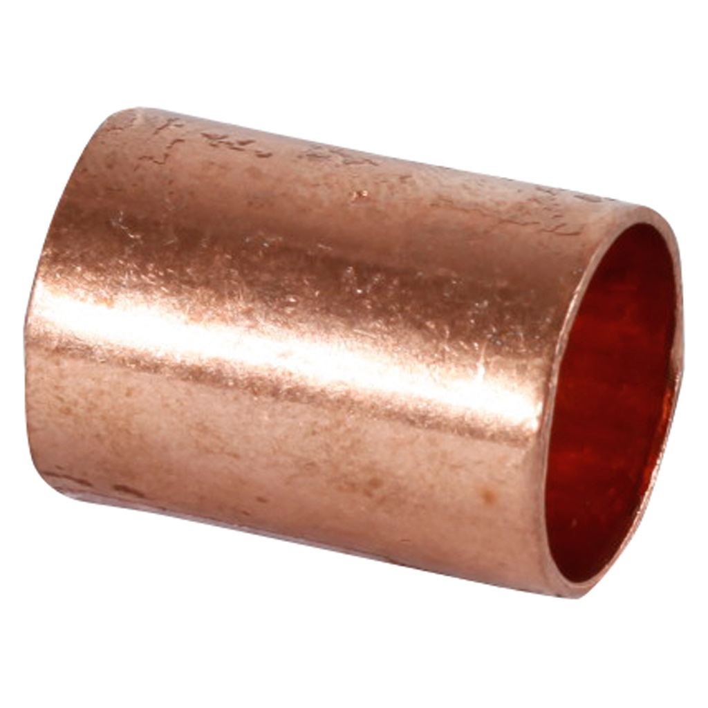 Mufa teava cupru dreapta 22 mm