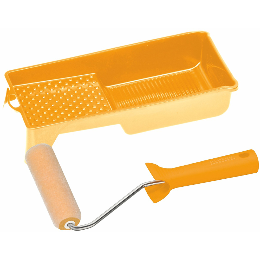 Set trafalet COLOR EXPERT, burete, capete rotunjite, maner 29 cm, tava 15 x 32 cm, 11 cm