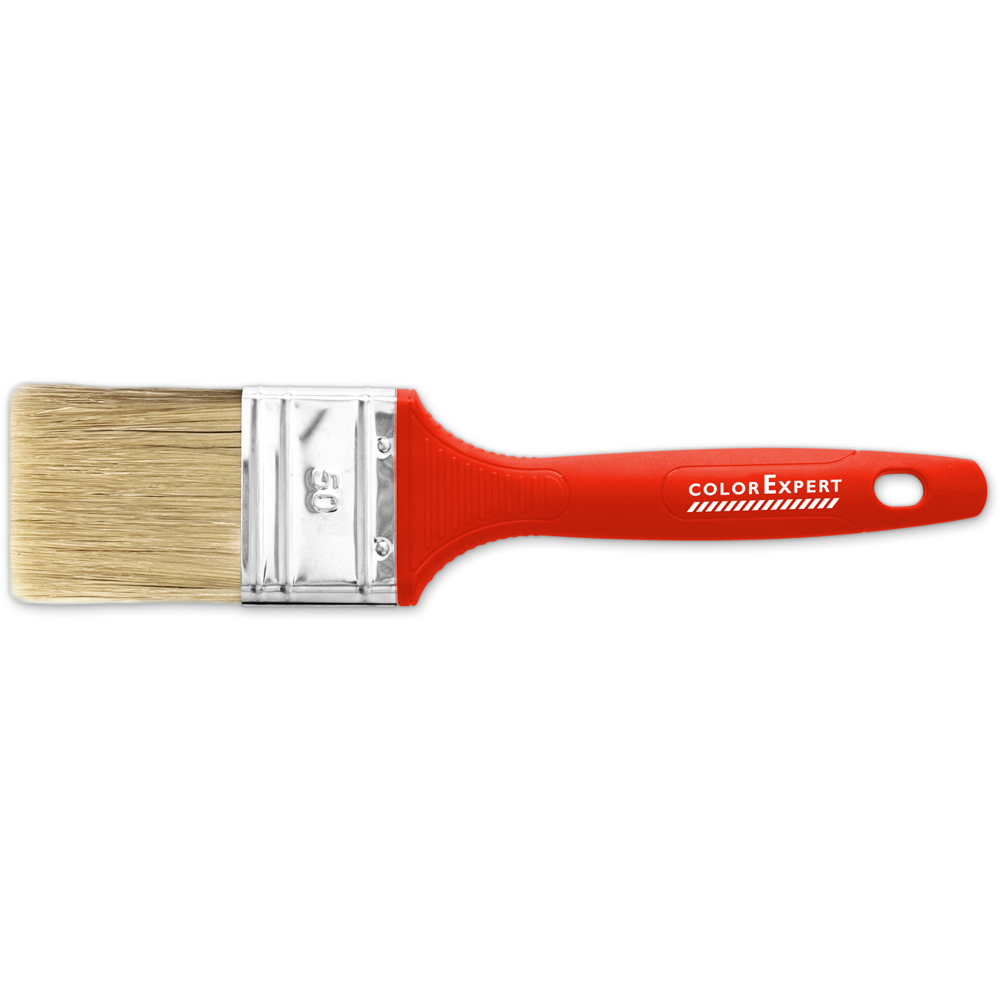 Pensula COLOR EXPERT, fibra sintetica, 22.5 x 4 x 2 cm, rosu