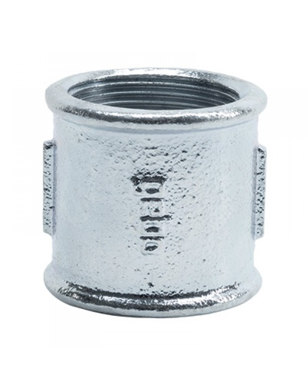 Mufa interior, 1/2", metal, argintiu