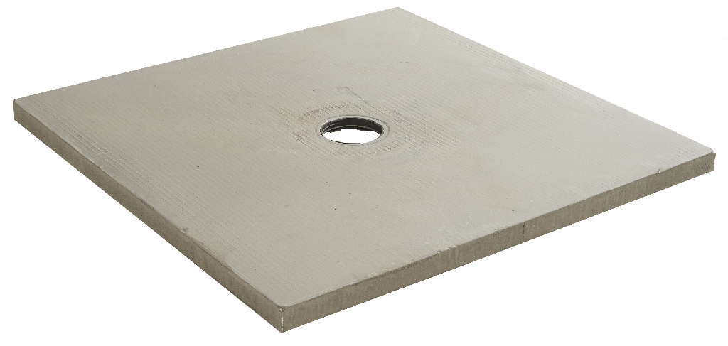 Cadita dus patrata, 90 x 90 x 4 cm, garantie 10 ani  Qboard Liquid