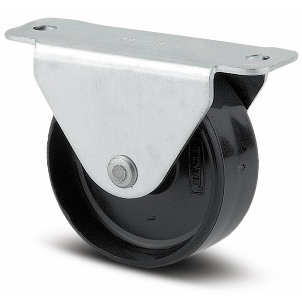 Roata fixa TENTE, poliamida, 25 mm, 30 kg, negru