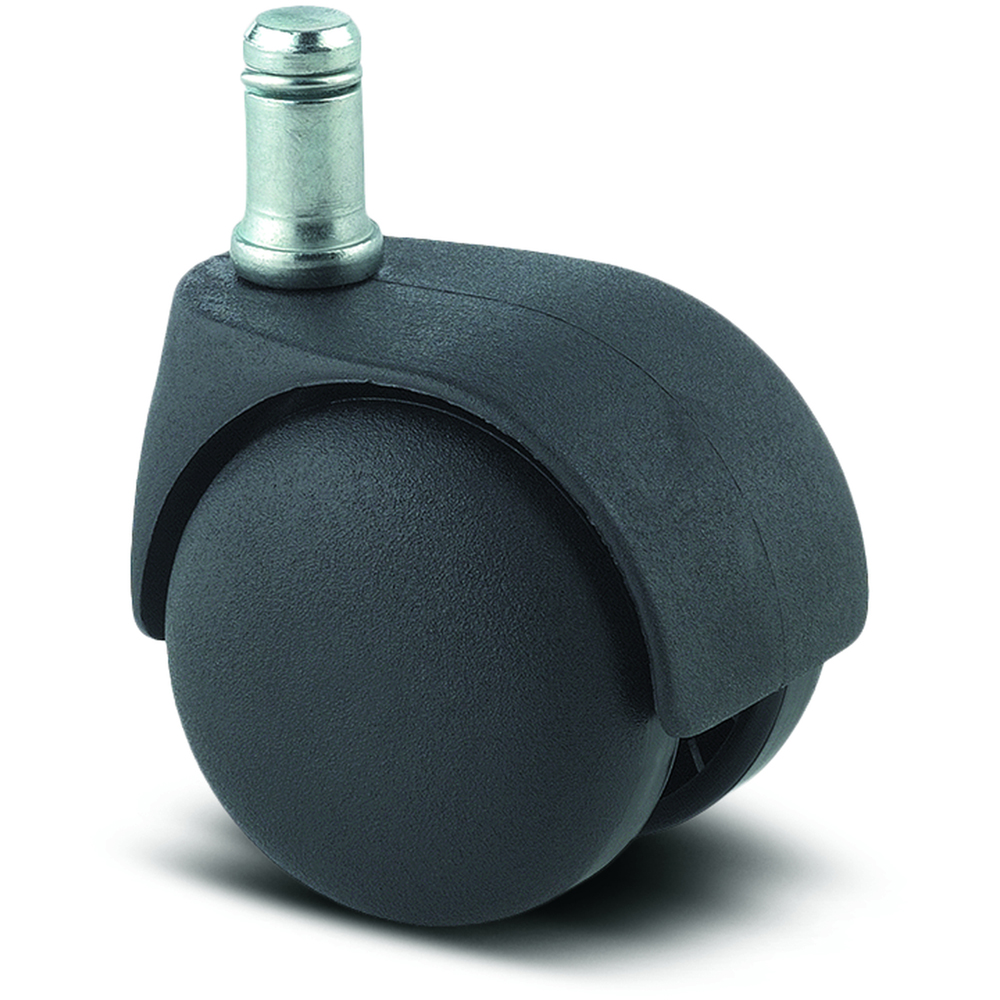 Roata pivotanta TENTE, polipropilena, 50 mm, 50 kg, negru