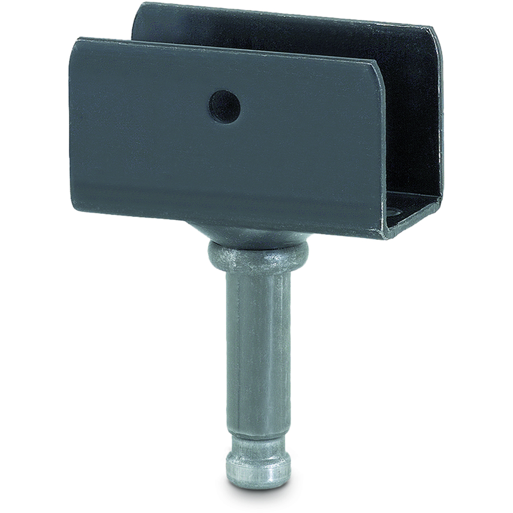 Placa TENTE, otel, 40 x 19 mm, 50 kg, argintiu