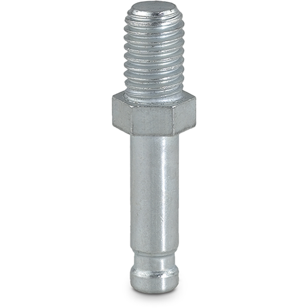 Accesoriu TENTE, otel, 8 x 15 mm, argintiu