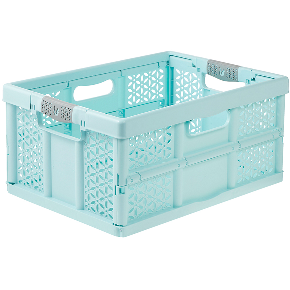 Cutie depozitare KEEEPER Eco S, 35 x 48.5 x 23 cm, albastru deschis