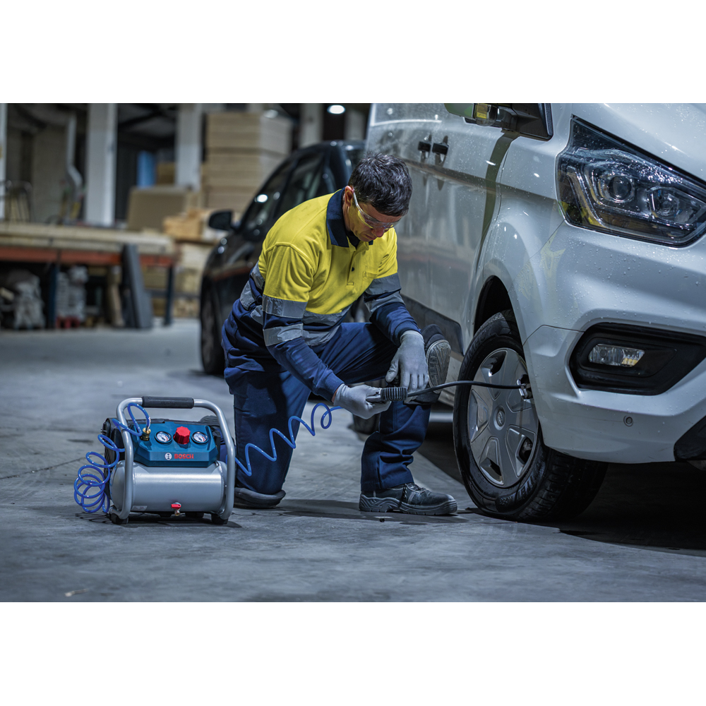 Compresor fara fir BOSCH PROFESSIONAL GKO 18V-51, 4.5 litri, 8 bar, Brushless, fara acumulator