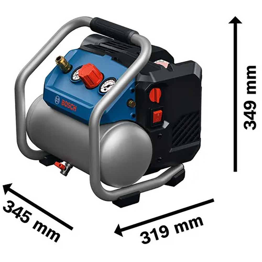 Compresor fara fir BOSCH PROFESSIONAL GKO 18V-51, 4.5 litri, 8 bar, Brushless, fara acumulator