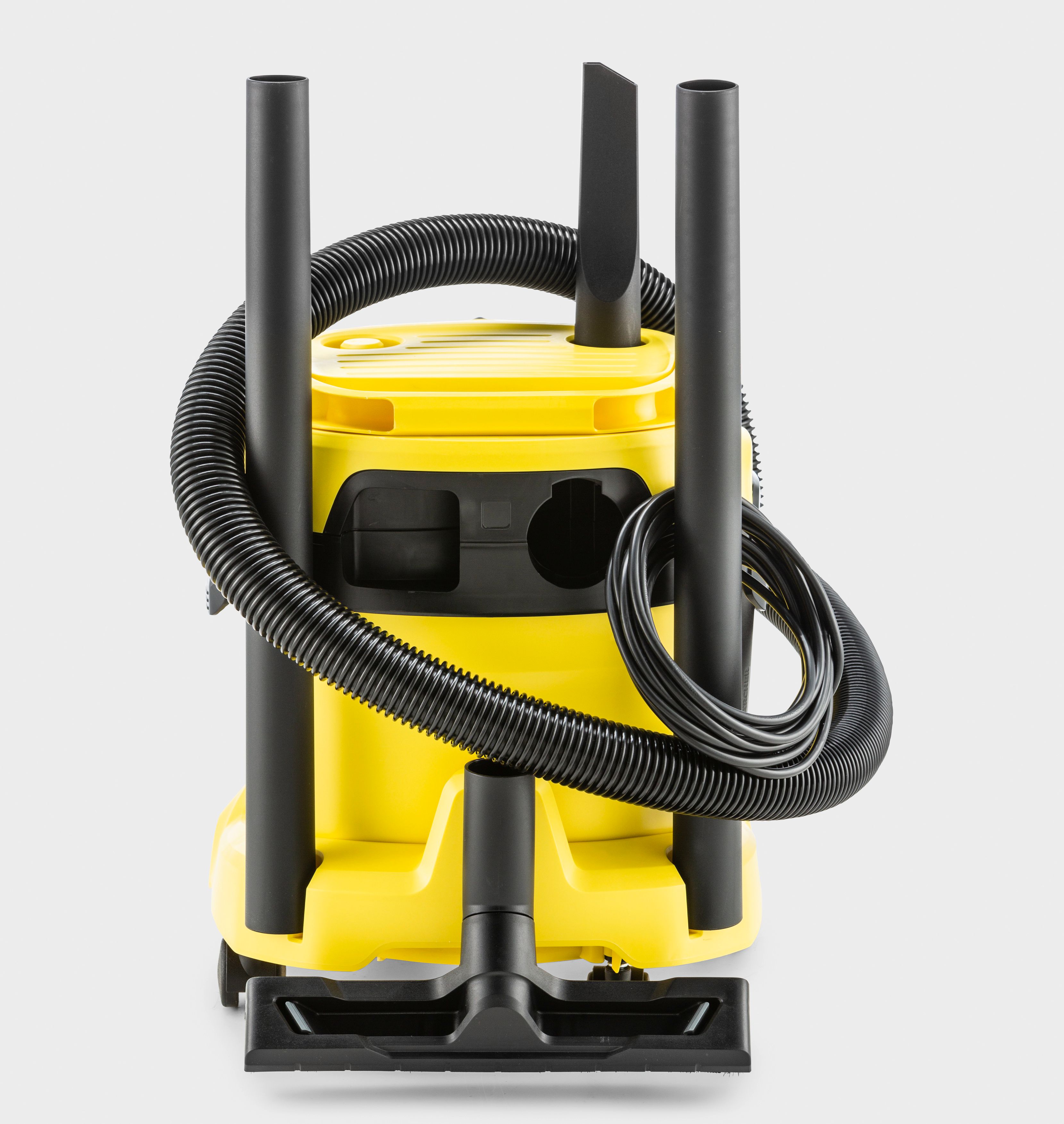 Aspirator multifunctional KARCHER WD2 V15 101267114, 15l, 1000W, 74dB, galben-negru 
