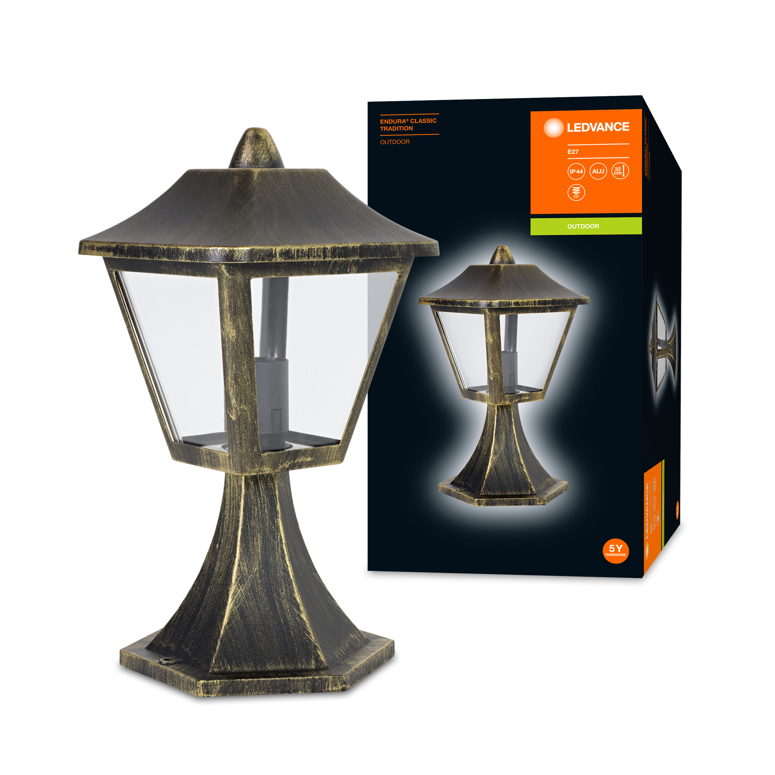 Lampa exterioara, ENDURA 1xE27 60W 230V IP44