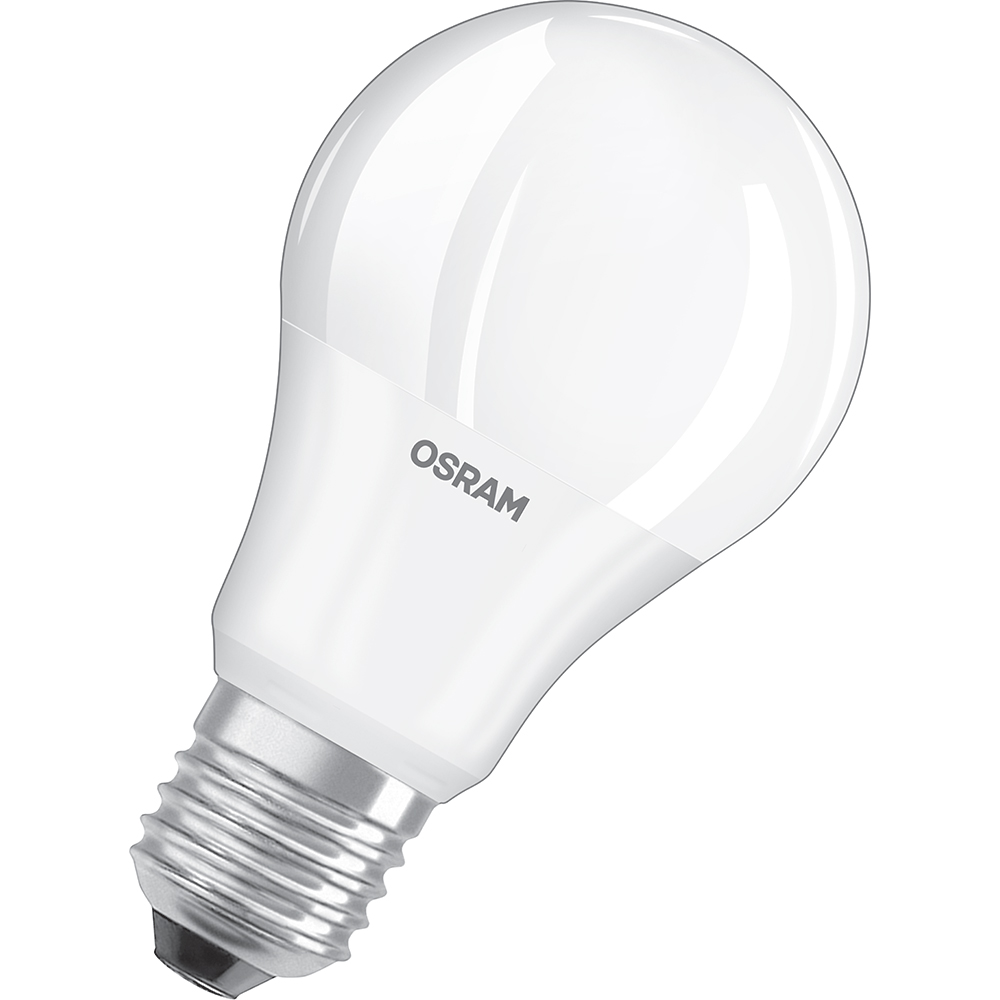 Set 3 becuri LED OSRAM 4058075476073, E27, 8W, 806lm, 4000K