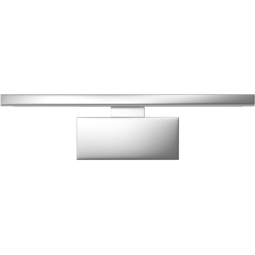 Aplica LED OSRAM Saturn, 9W, 1050lm, 4000K, IP44, argintiu