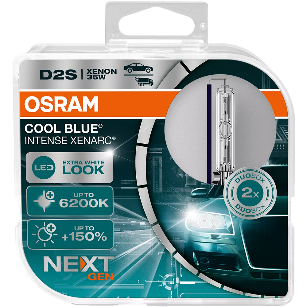 Bec auto Xenon OSRAM , D2S, 6000K, 35W, 12V, 2buc