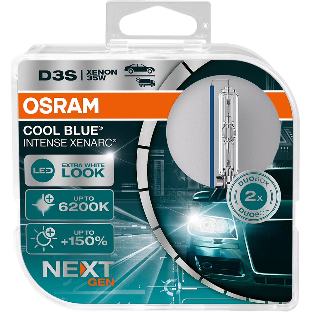 Bec auto Xenon OSRAM CBI, D3S, 6000K, 35W, 12V, 2buc