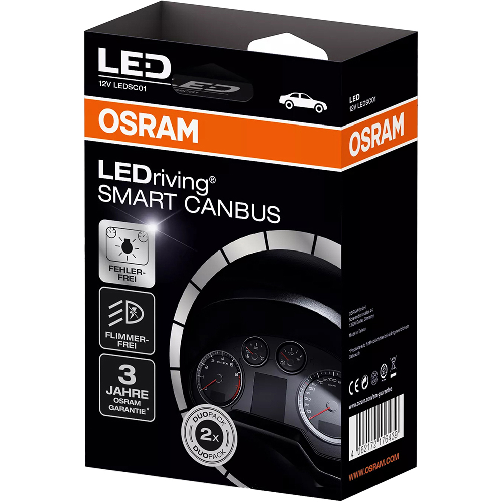 Anulator erori canbus OSRAM LEDriving Smart Canbus, pentru H7, 12V, 2buc