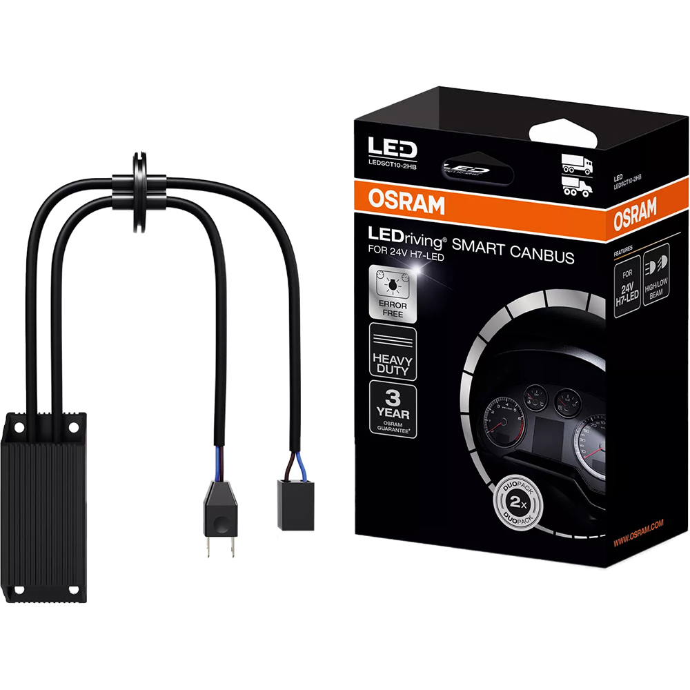 Anulator erori canbus OSRAM LEDriving Smart Canbus, pentru H7, 12V, 2buc