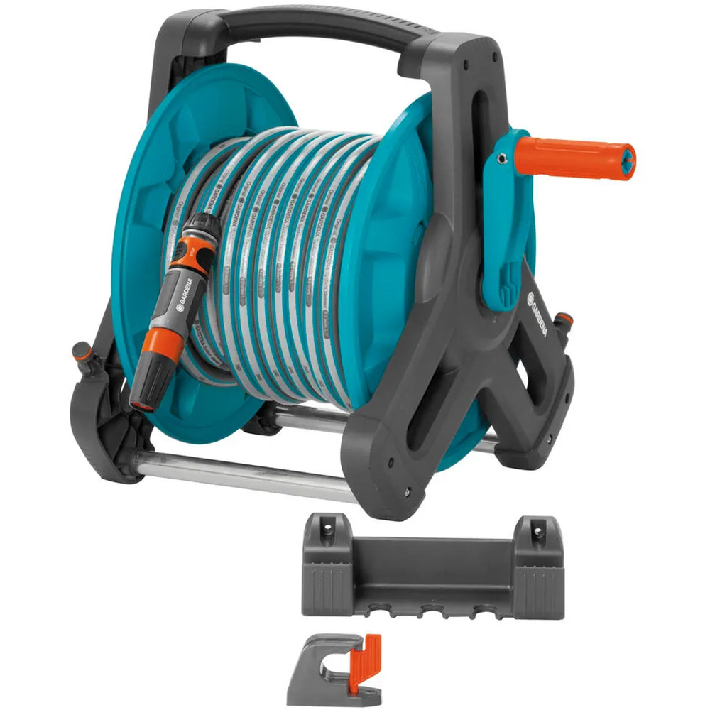 Set tambur perete pentru furtun GARDENA, 20 m