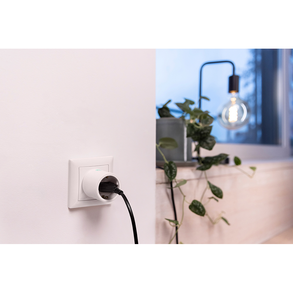 Priza smart OSRAM Smart Plus, 2300W, 16A, WiFi, alb