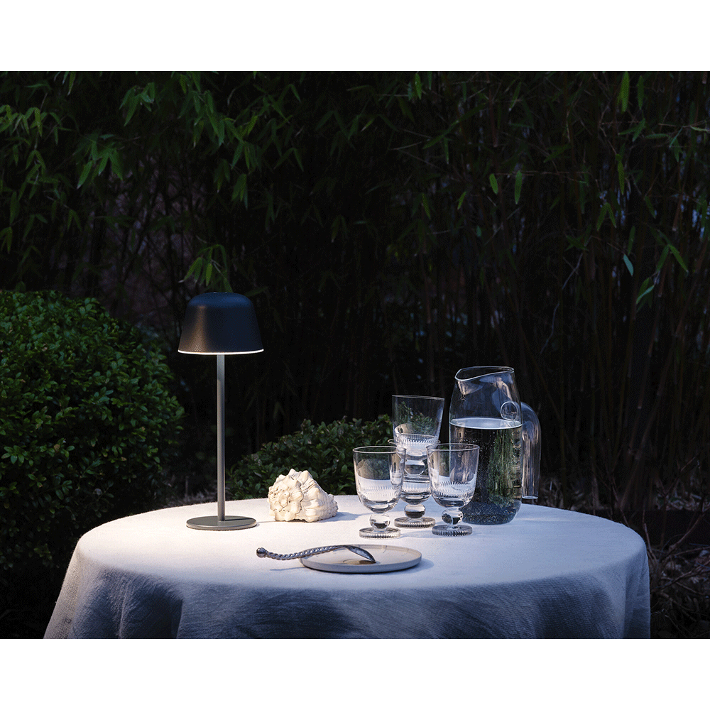 Lampa LED de masa pentru exterior OSRAM Endura Style, 2.5W, 280lm, 6500K, IP54, Acumulator, gri inchis