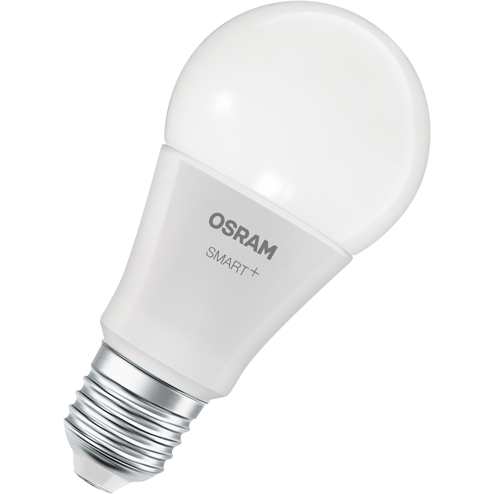 Set 3 becuri OSRAM, RGB, Wi-Fi, E27, 9W, 806lm, lumina variabila