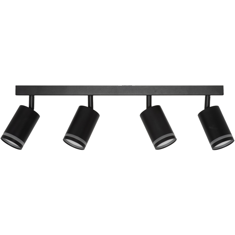 Spot OSRAM Pulse, 4 x GU10, 6W, LED, IP20, negru